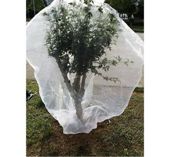 Plant Net Cover Protective Zipper Mesh Net Bag Garden Plant Fruit