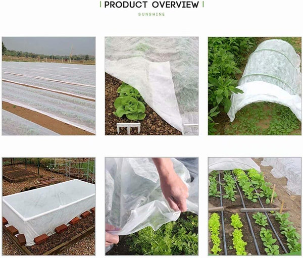 0.9oz Row Cover 6ftx30ft, white