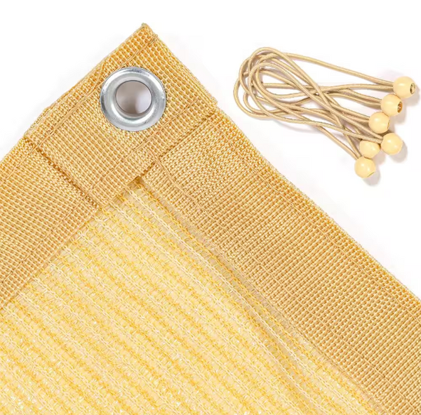 10 ft. x 20 ft. 90% Shade Cloth UV Sunblock with Grommets for Patio